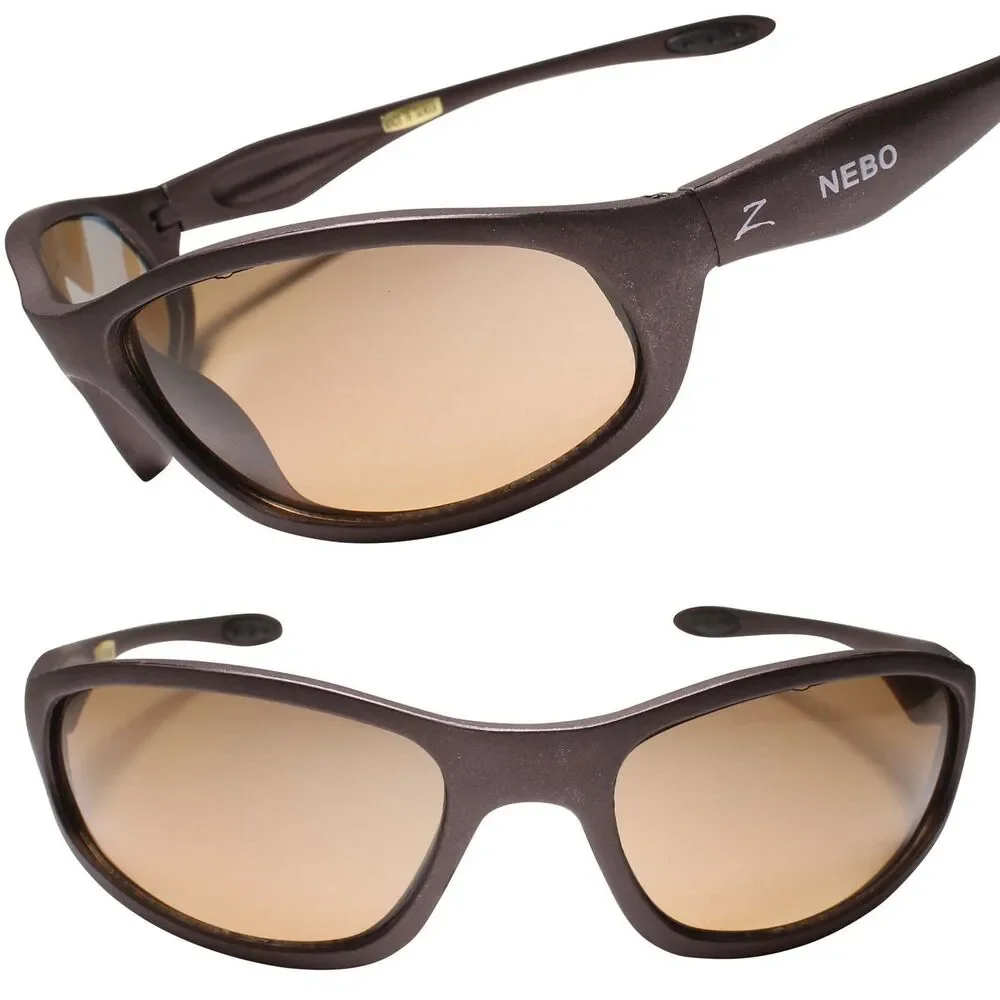 Brown Sporty and Stylish Wrap Around Sunglasses for Outdoor Enthusiasts